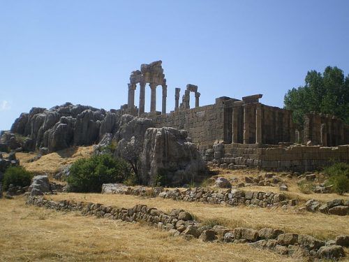 مواقع اثرية من الحضارة الرومانية