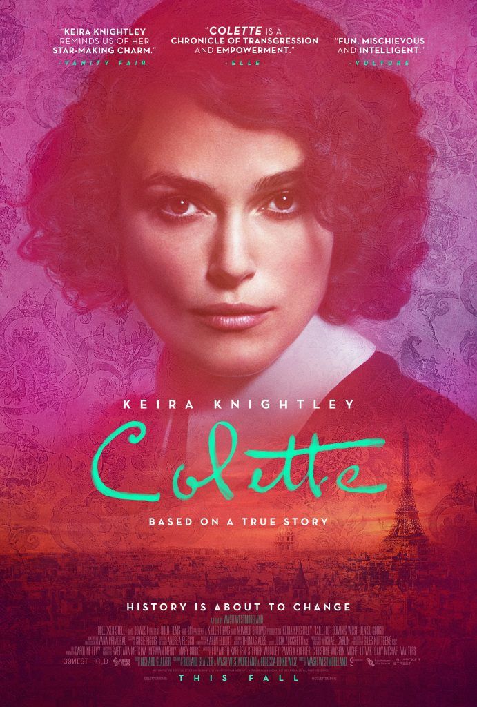 شاهد تريلر و مراجعة فيلم Colette 2018 مجلة وسع صدرك