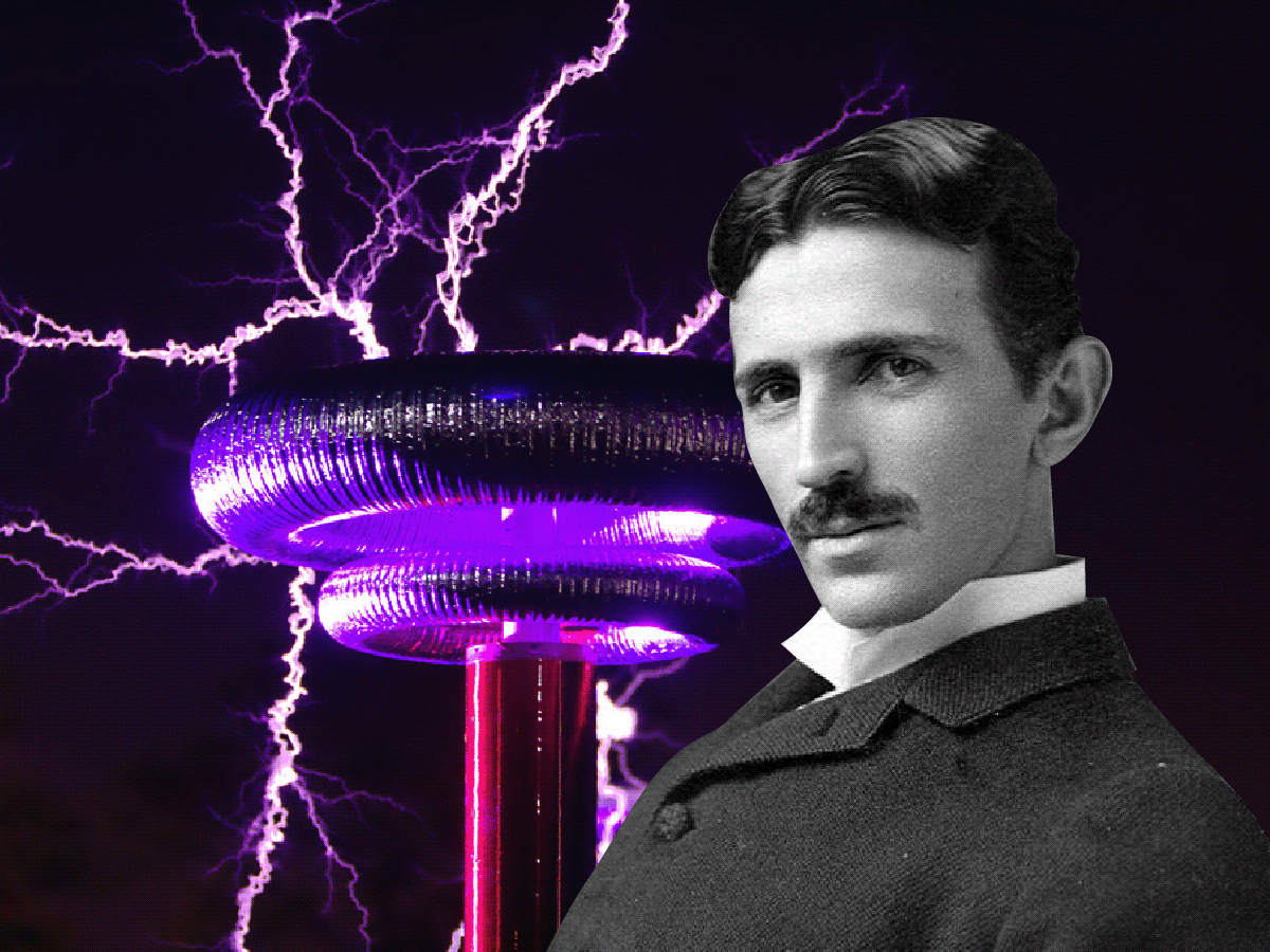 نيكولا تيسلا مهندس كهربائي مهندس ميكانيكي مخترع التيار الكهربائي المتردد فيزيائي