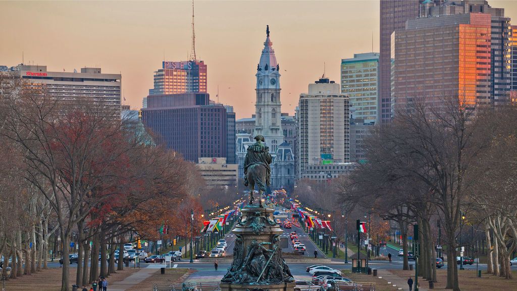 حقائق ومعلومات عن مدينة فيلادلفيا في ولاية بنسلفانيا الولايات المتحدة الأمريكية المنطقة الشمالية الشرقية ومنطقة الأطلسي الأوسط 