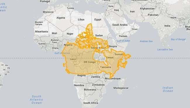 جميع الخرائط تكذب عليك حجم الولايات المتحدة مقارنة بروسيا أحجام البلدان على الخريطة مع تلك الموجودة على الكرة الأرضية القياسات